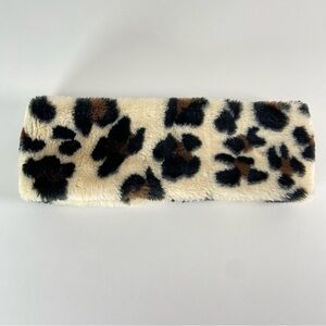 Leopard Print Faux Fur Headband